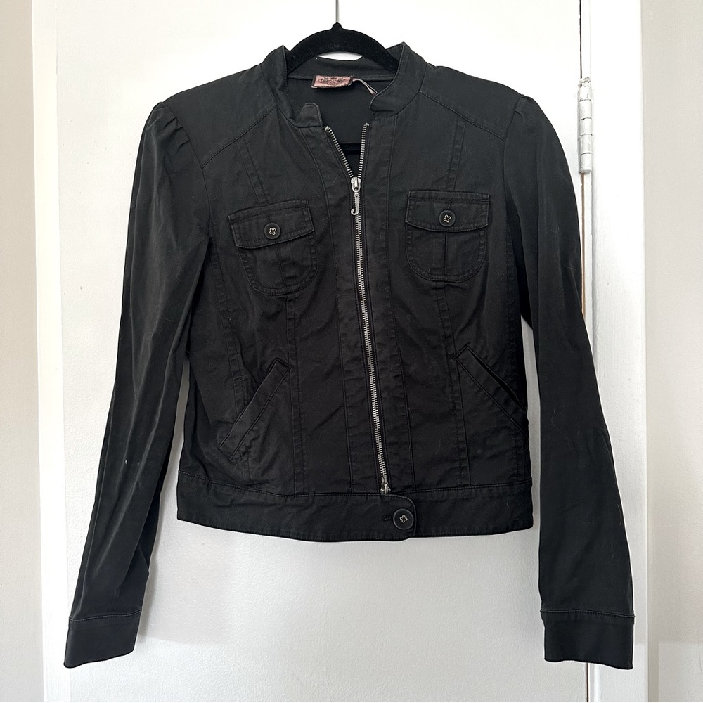 vintage Juicy Couture cropped fitted jacket